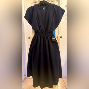 DKNY Women's Navy Blue Dress